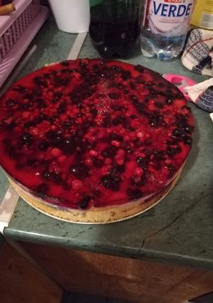 Gyümölcstorta recept fotója