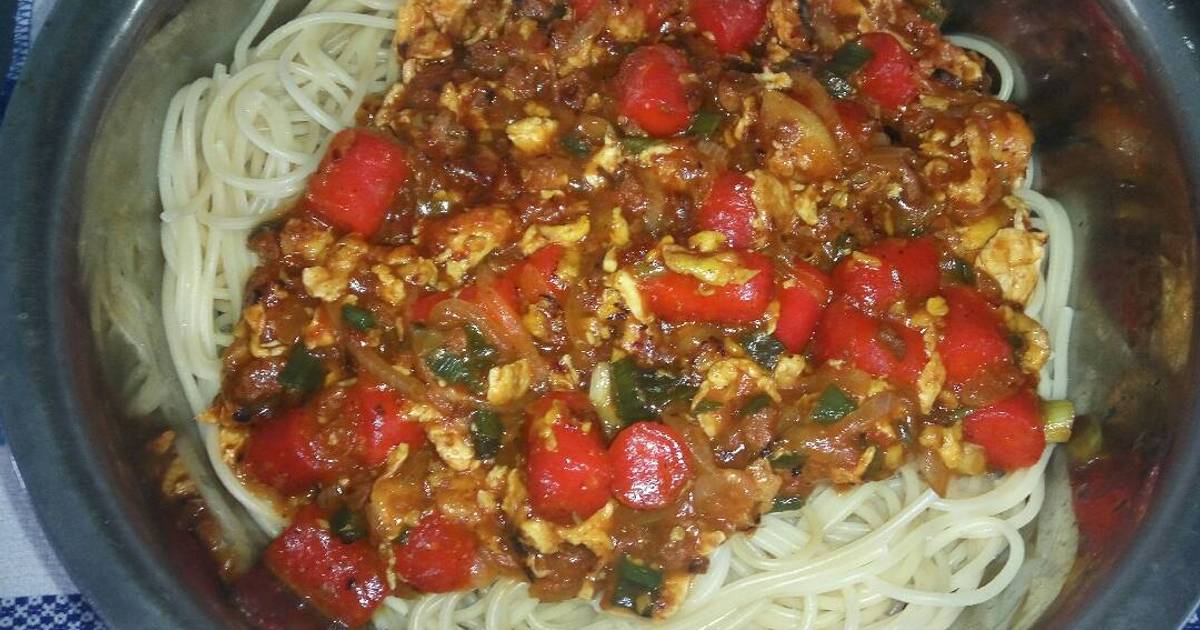  Resep  Spaghetti  sosis bolognese  oleh Nissa Sholiha Cookpad