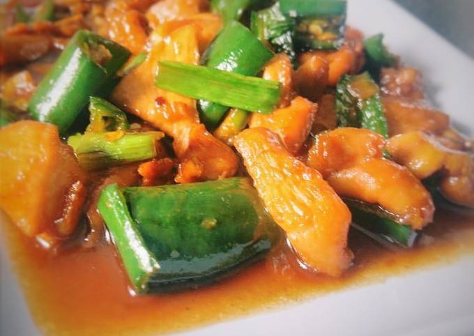 Resep: Tumis Ayam Cabe Ijo Gampang