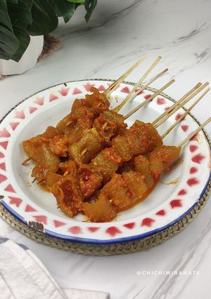 Foto resep Sate cecek / kikil ala angkringan