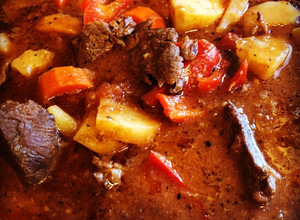 A picture of Slow Cooker Beef Kaldereta.