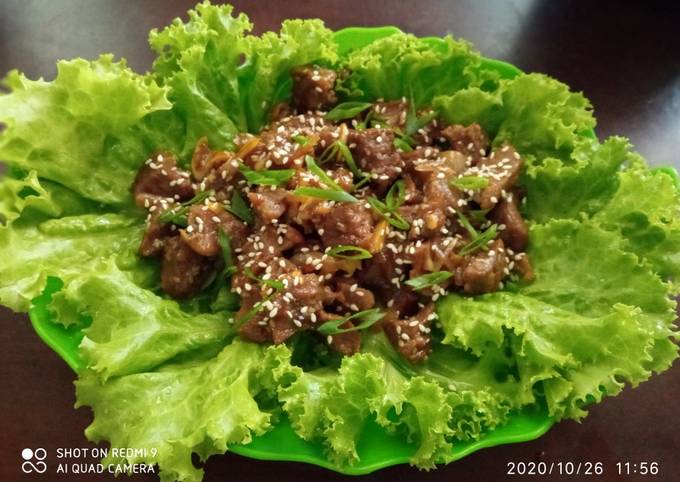 Spicy Korean Bulgogi