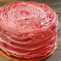 A picture of Rose Butterscotch Cake.