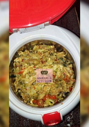A picture of Chicken sauce.