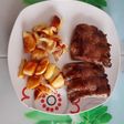 Costillas con salsa barbacoa
