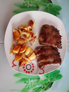 Foto principal de Costillas con salsa barbacoa