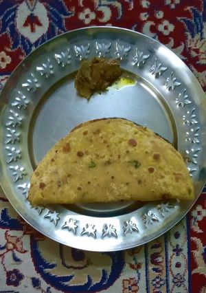 आलू मेथी का परांठा रेसिपी मुख्य फोटो
