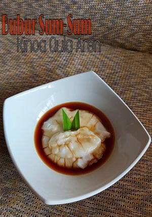 Foto resep Bubur Sum-Sum Kinca Gula Aren