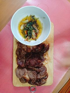 Hình của món Steak theo hướng dẫn của Gordon Ramsay.