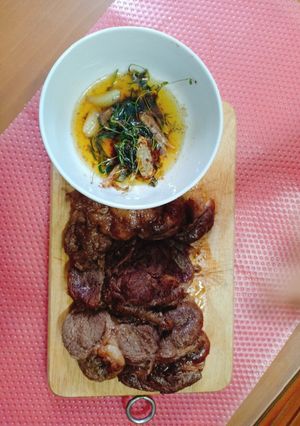 Hình của món Steak theo hướng dẫn của Gordon Ramsay.