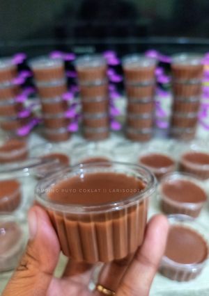 Foto resep Puding Puyo Coklat