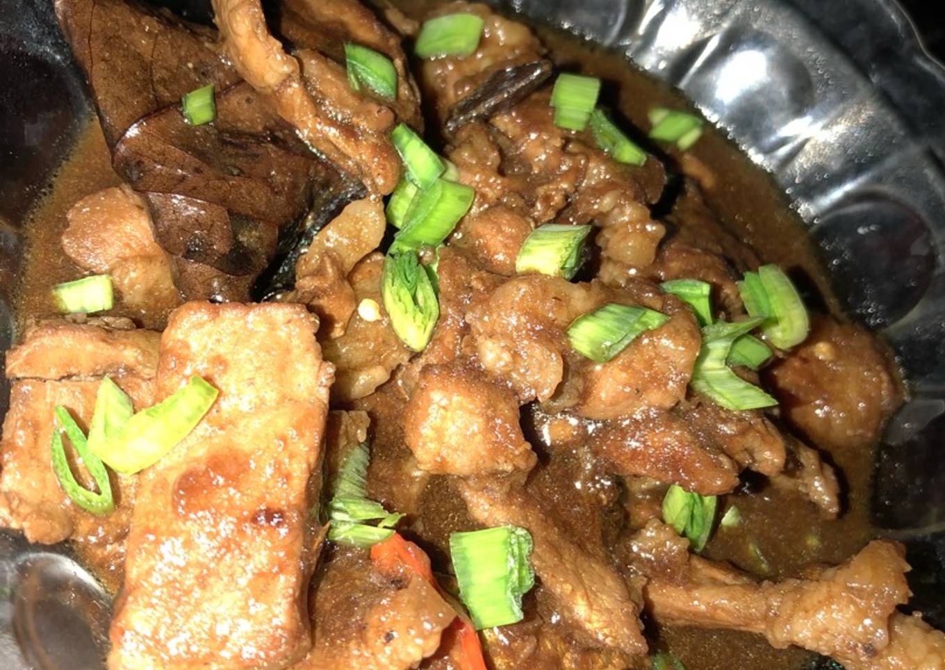 Babi kecap pedas
