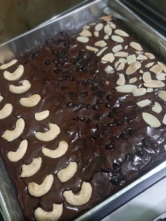 Cara Gampang Membikin Resep Fudgy Brownies Shiny Crust tanpa Mixer yang  Bikin Ketagihan Anti Ribet, Mantap Sekali