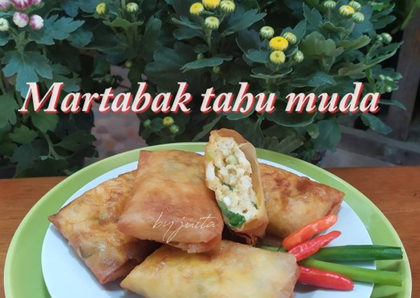 Martabak tahu muda