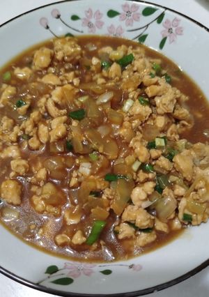 Foto resep Ayam Cincang Kecap (U/ Isian Pau/Bakpao)