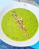 Crema vegana de chícharos