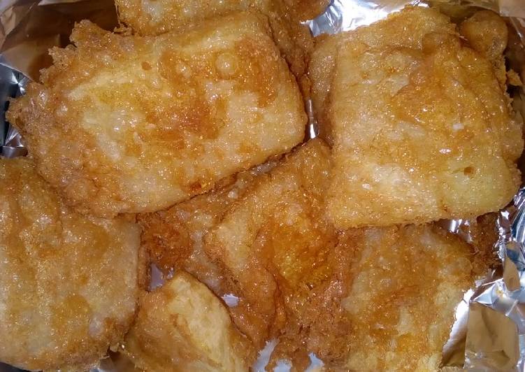 Step-by-Step Guide to Prepare Homemade Fried yam with egg