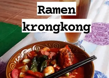 Resep Terbaik Ramen tulang ayam Enak Sempurna