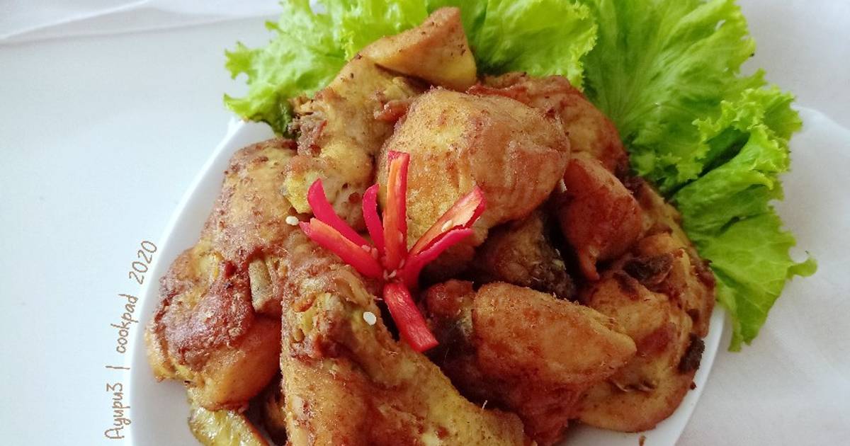 Resep Ayam Goreng Bumbu Kuning oleh π Ayu Putri Irianto π - Cookpad