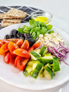 Una foto de Ensalada griega
