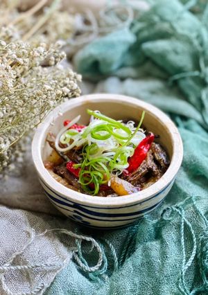 Hình của món Cá Cơm Kho.