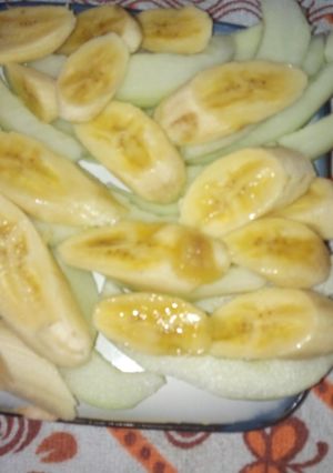 A picture of Fruits salad.