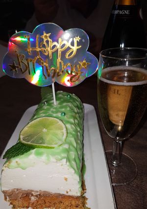 Une photo de Entremet façon mojito
