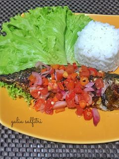 Foto resep Ikan Bakar Sambal Dabu - Dabu