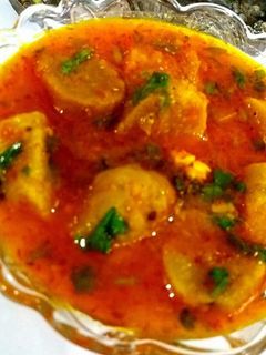 गट्टा करी (Gatta curry recipe in Hindi) रेसिपी मुख्य फोटो