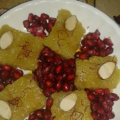 A picture of Sama ke rice ke soft burfee.