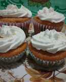 Cupcakes 🧁de zanahoria 🥕y naranja 🍊