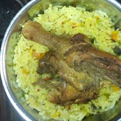 Curry rice A picture of Curry rice.