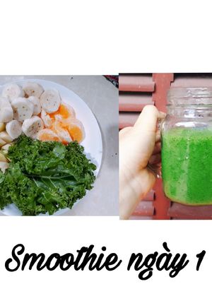 Hình của món Smoothie cải kale giảm cân.