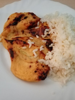 Una foto de Pollo honey o dulce