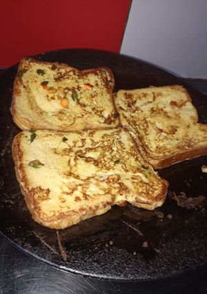 A picture of Salty spicy toast.