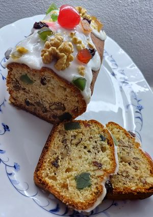 Una foto de Budín navideño🎄🎅🦌