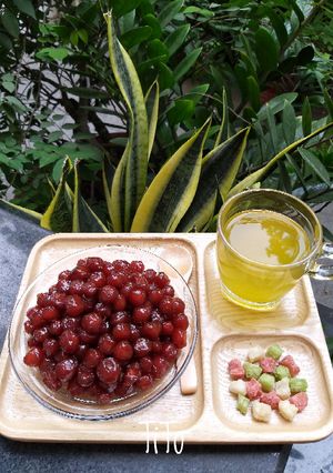 Hình của món Mứt chùm ruột.