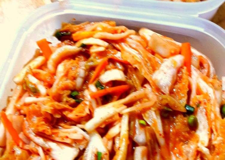 makanan KIMCHI korea Jadi, Menggugah Selera