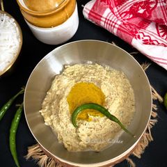 Til Bata (Sesame Seeds Chutney - Bong style) A picture of Til Bata (Sesame Seeds Chutney - Bong style).