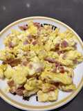 Scrambled Ham and Egg