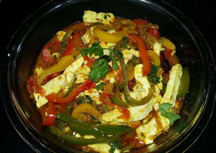 Steps to Prepare Any-night-of-the-week Paneer jalfrezi