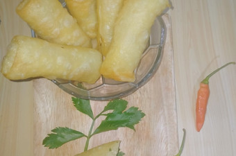 Bagaimana Menyiapkan Lumpia rebung Menu Enak