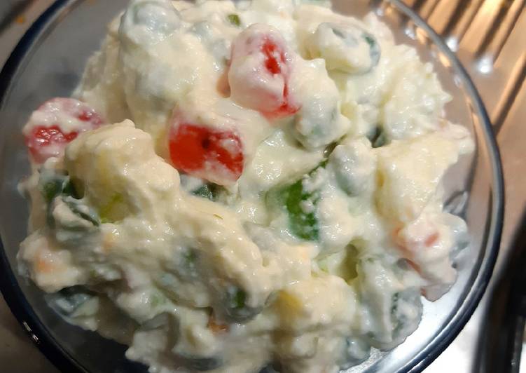 Recipe of Ultimate Veg russian salad