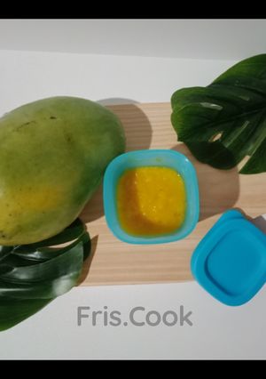 Foto resep MPASI Snack - Pure Mangga