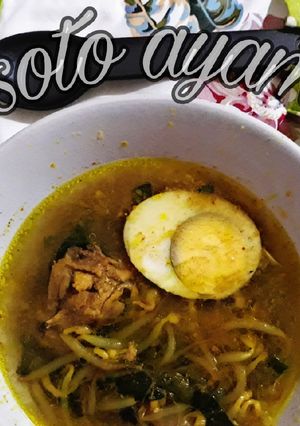 Foto resep Soto ayam sederhana