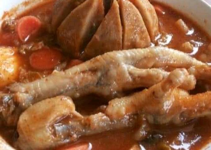 Resep Seblak bakso ceker jontor Anti Gagal