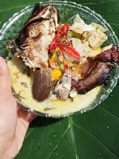 Foto resep Sayur lodeh ikan patin asap