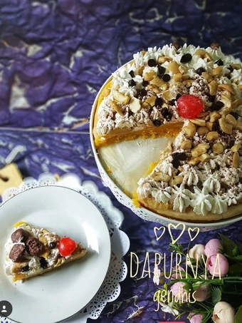 Cara Simple Membikin Resep  Banoffee Pie #BikinRamadanBerkesan yang Sempurna, Lezat