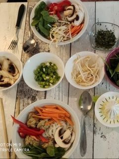 Thai zöldcurry leves recept fotója