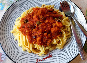 Φωτογραφία της συνταγής 🍝Λαζανάκι με σάλτσα τόνου